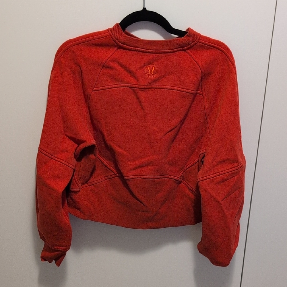 lululemon athletica Bold Red Sweatshirt - Picture 2 of 2
